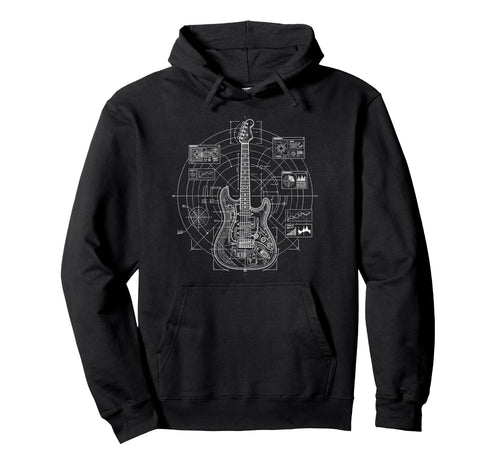Electric Guitar Rock Music Rock Hoodie - Casual Everyday Wear for Adults - T-Shirt, Sweatshirt, Hoodie