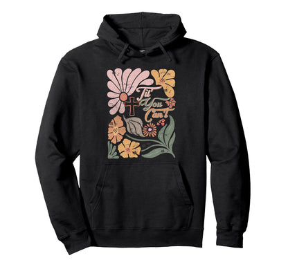 Boho Christian Til You Cant Jesus Hoodie - Minimalist Print Men Women - T-Shirt, Sweatshirt, Hoodie