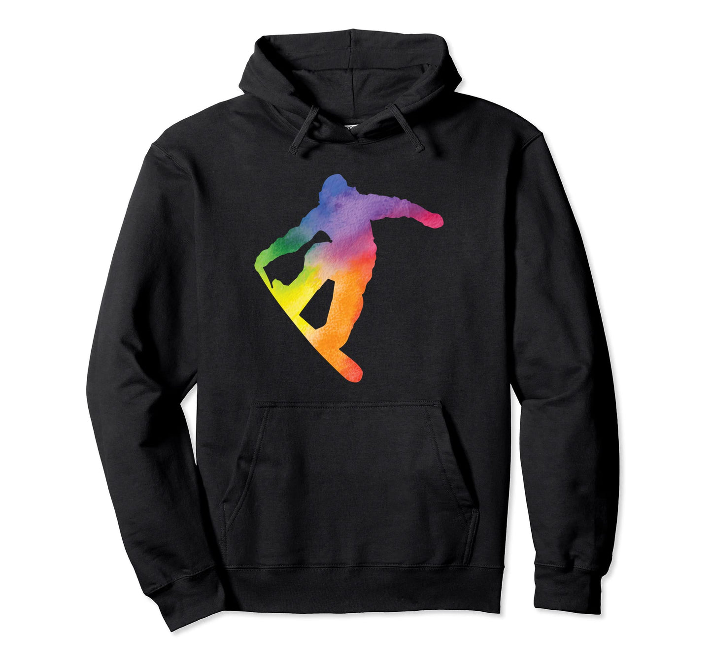 Snowboard Snowboarding Colorful Fun Hoodie - Minimalist Print Unisex - T-Shirt, Sweatshirt, Hoodie
