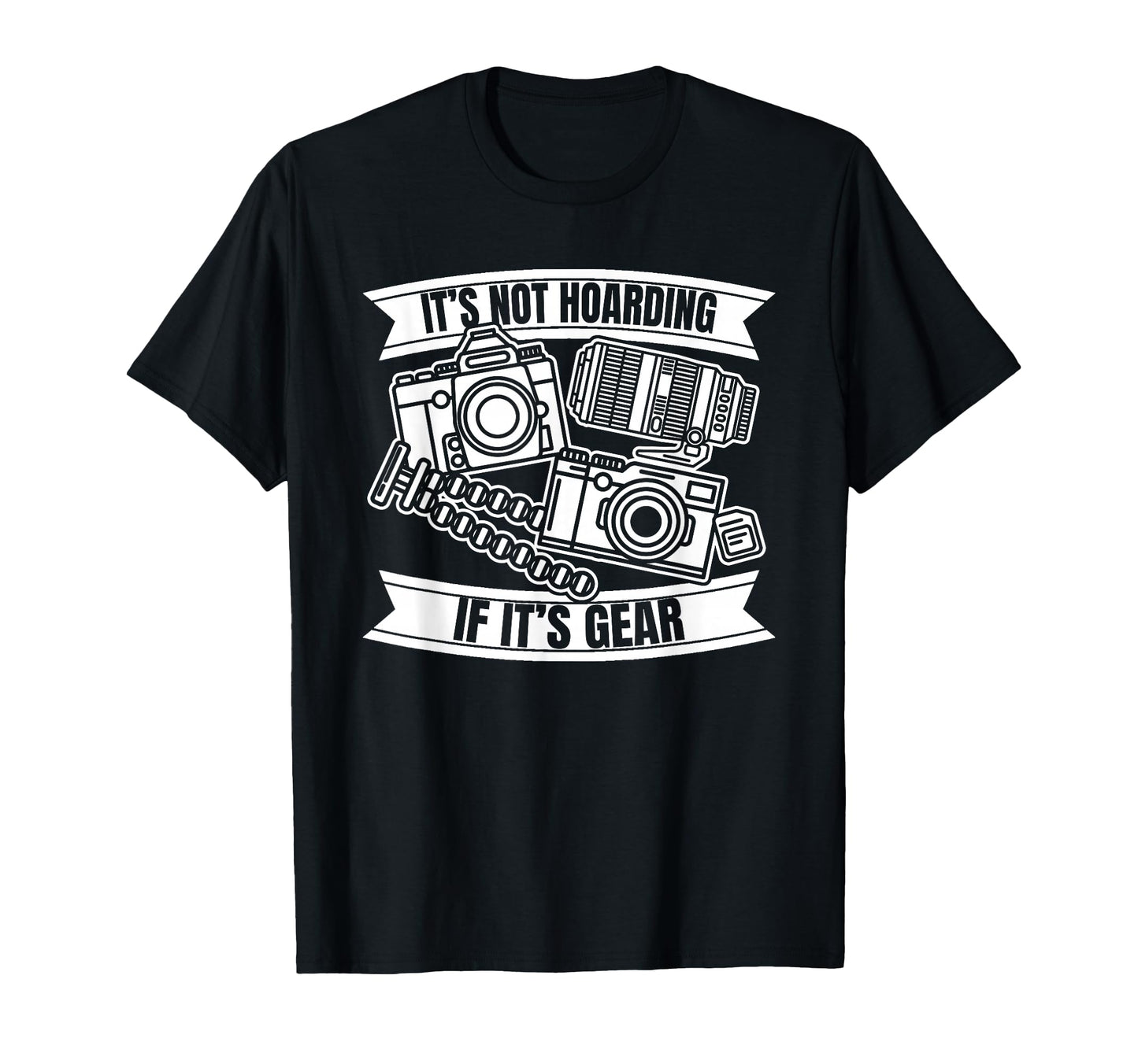 Photography Camera Photographer T-Shirt - Custom Art Print Unisex - T-Shirt, Sweatshirt, Hoodie