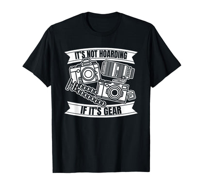 Photography Camera Photographer T-Shirt - Custom Art Print Unisex - T-Shirt, Sweatshirt, Hoodie