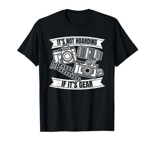 Photography Camera Photographer T-Shirt - Custom Art Print Unisex - T-Shirt, Sweatshirt, Hoodie