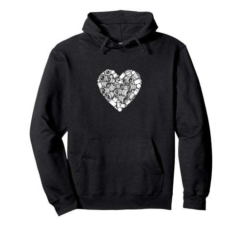 Camera Lens Heart Dslr Photographer Hoodie - Trendy Graphic Men Women - T-Shirt, Sweatshirt, Hoodie