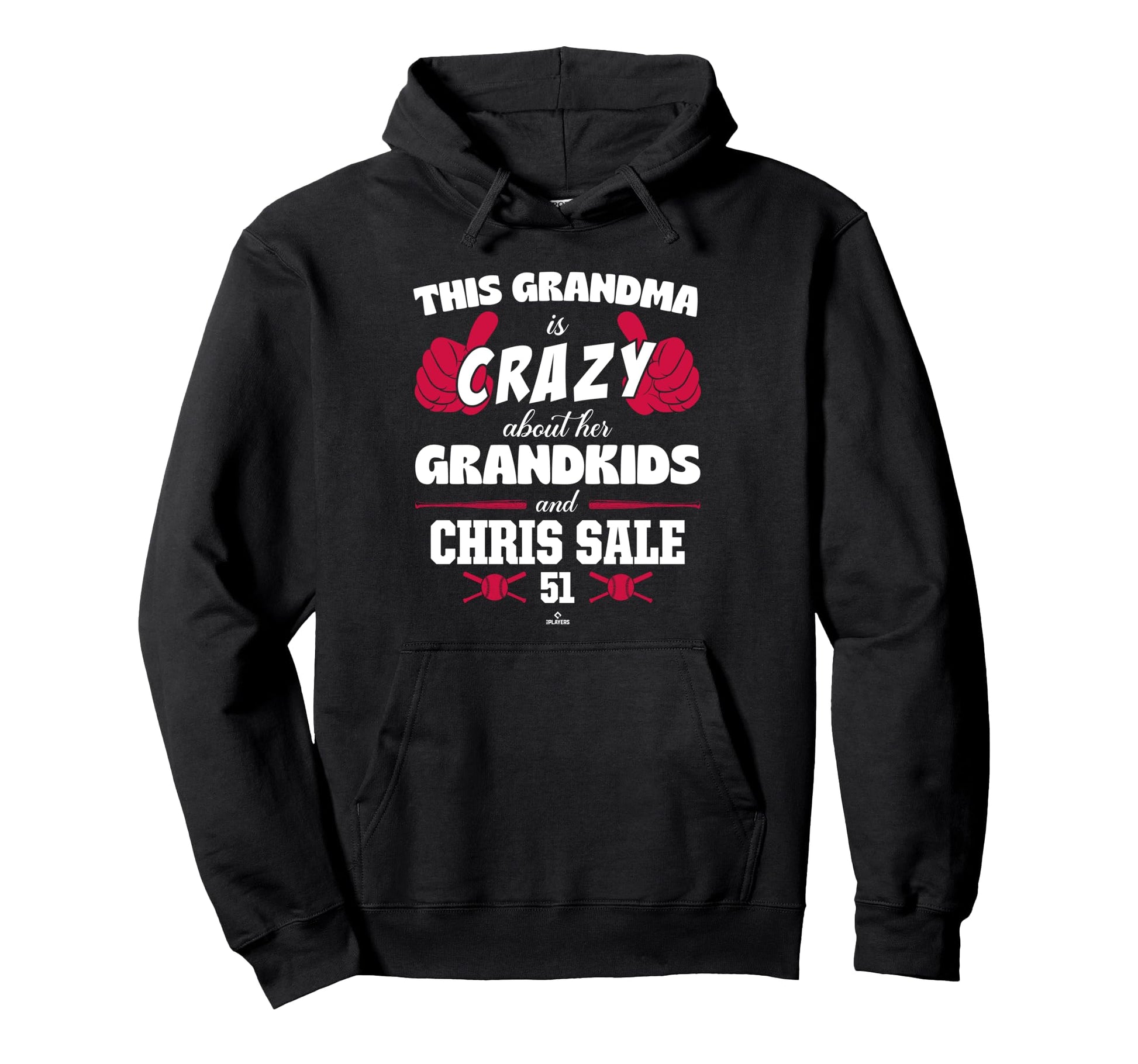 Grandma Crazy Chris Sale Atlanta Hoodie - Streetwear Style Men Women - T-Shirt, Sweatshirt, Hoodie