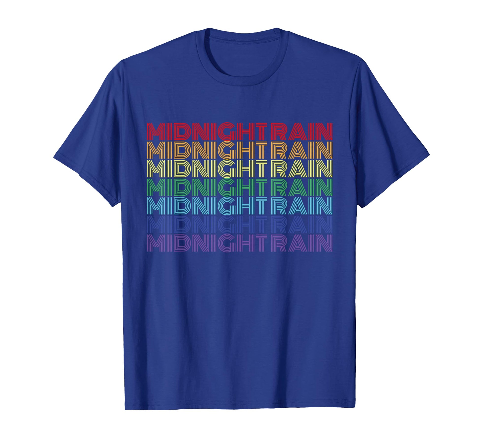 Midnight Rain Rainbow Gift Music T-Shirt - Casual Everyday Wear for Adults - T-Shirt, Sweatshirt, Hoodie