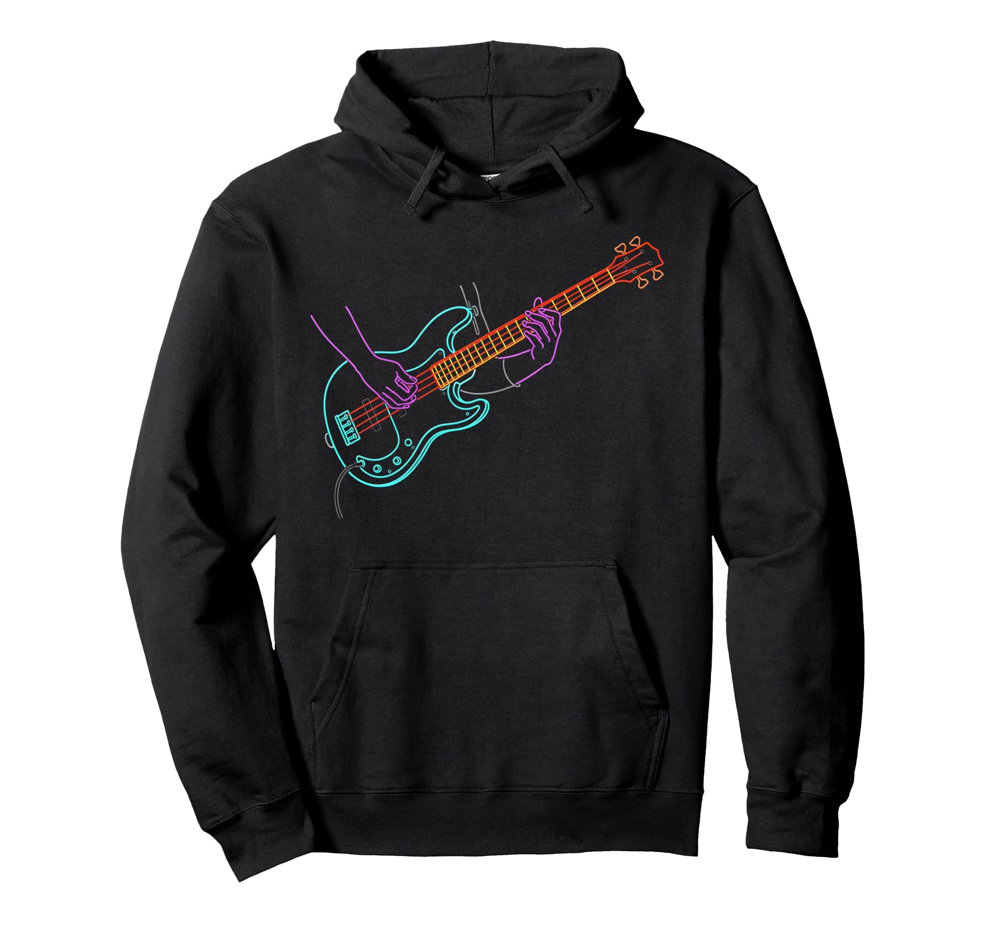 Guitar Rock Music Electric Guitar Lover Hoodie - Novelty Apparel Unisex - T-Shirt, Sweatshirt, Hoodie