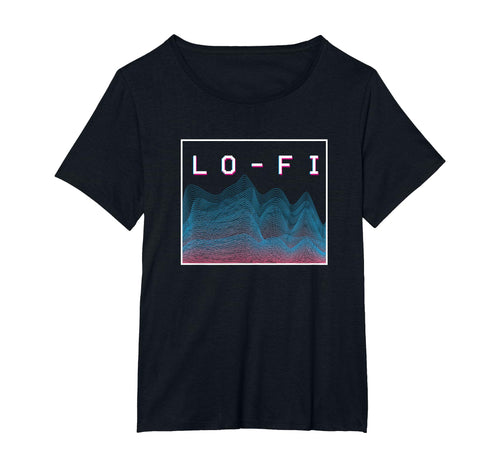 Lo Fi Hip Hop Soundwave Vaporwave T-Shirt - Graphic Print Men Women - T-Shirt, Sweatshirt, Hoodie