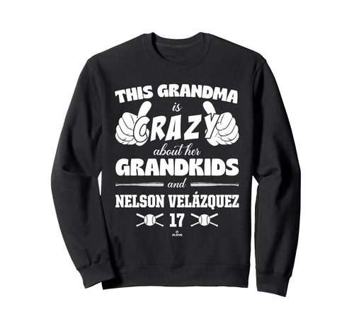 Grandma Crazy Nelson Vel Zquez Kansas Sweatshirt - Streetwear Style Unisex - T-Shirt, Sweatshirt, Hoodie