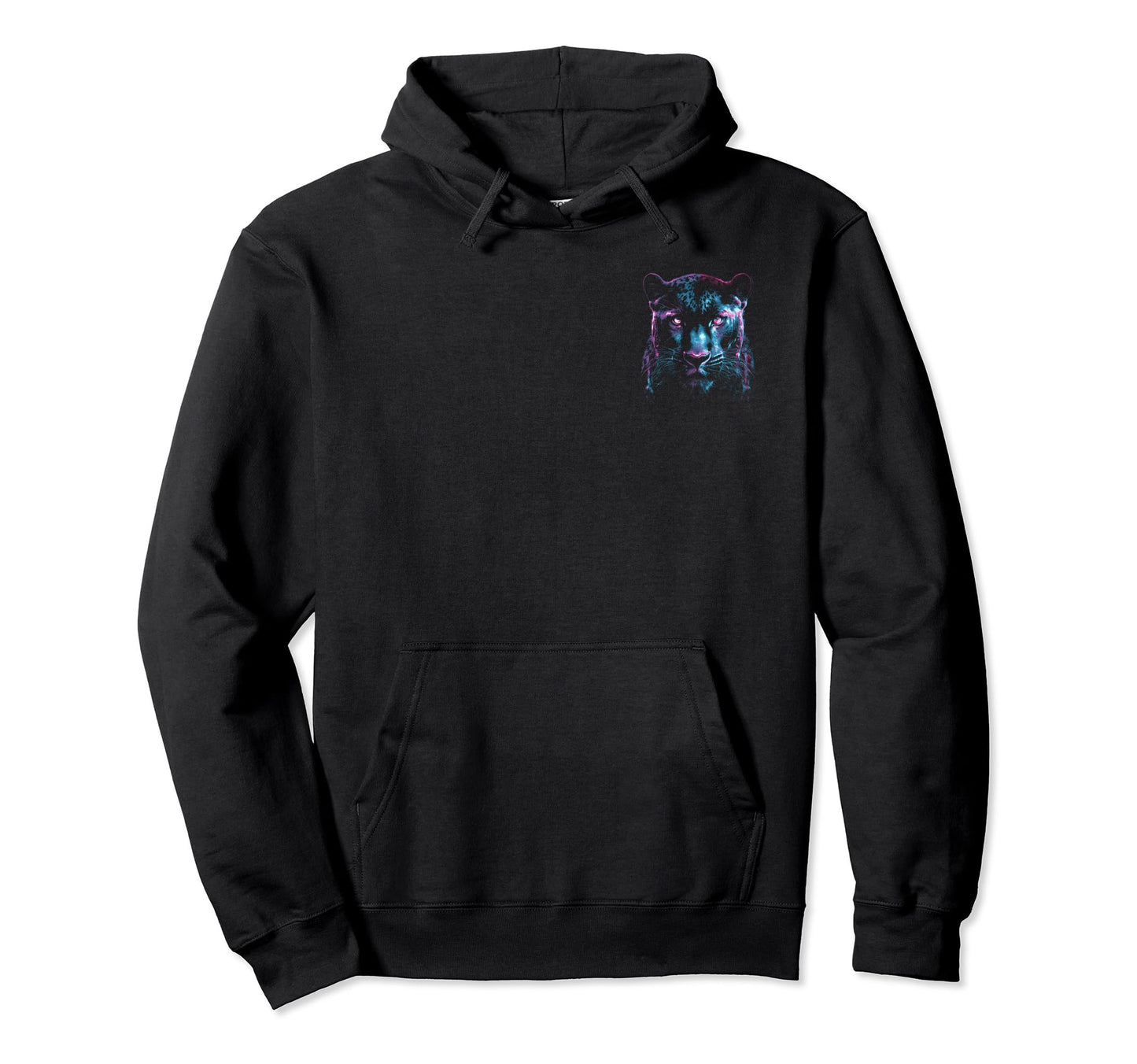 Panther Black Cyberpunk Aesthetic Hoodie - Graphic Print Men Women - T-Shirt, Sweatshirt, Hoodie
