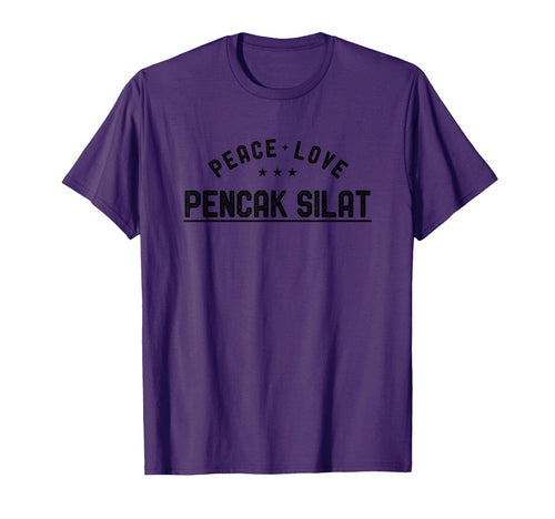 Peace Love Pencak Silat Pencil Silat T-Shirt - Graphic Print Men Women - T-Shirt, Sweatshirt, Hoodie