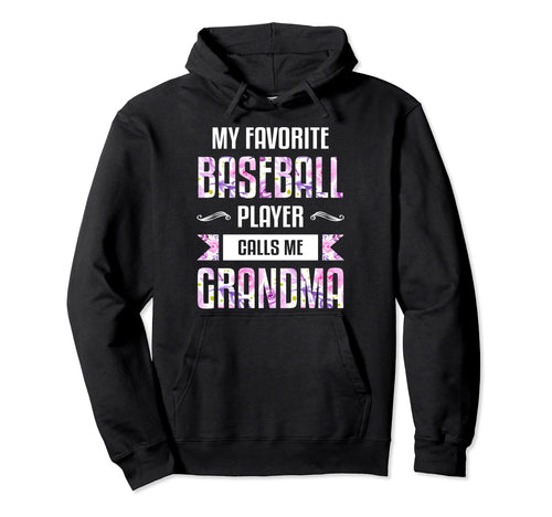 Grandma Floral Baseball Grandma Hoodie - Casual Everyday Wear Unisex - T-Shirt, Sweatshirt, Hoodie