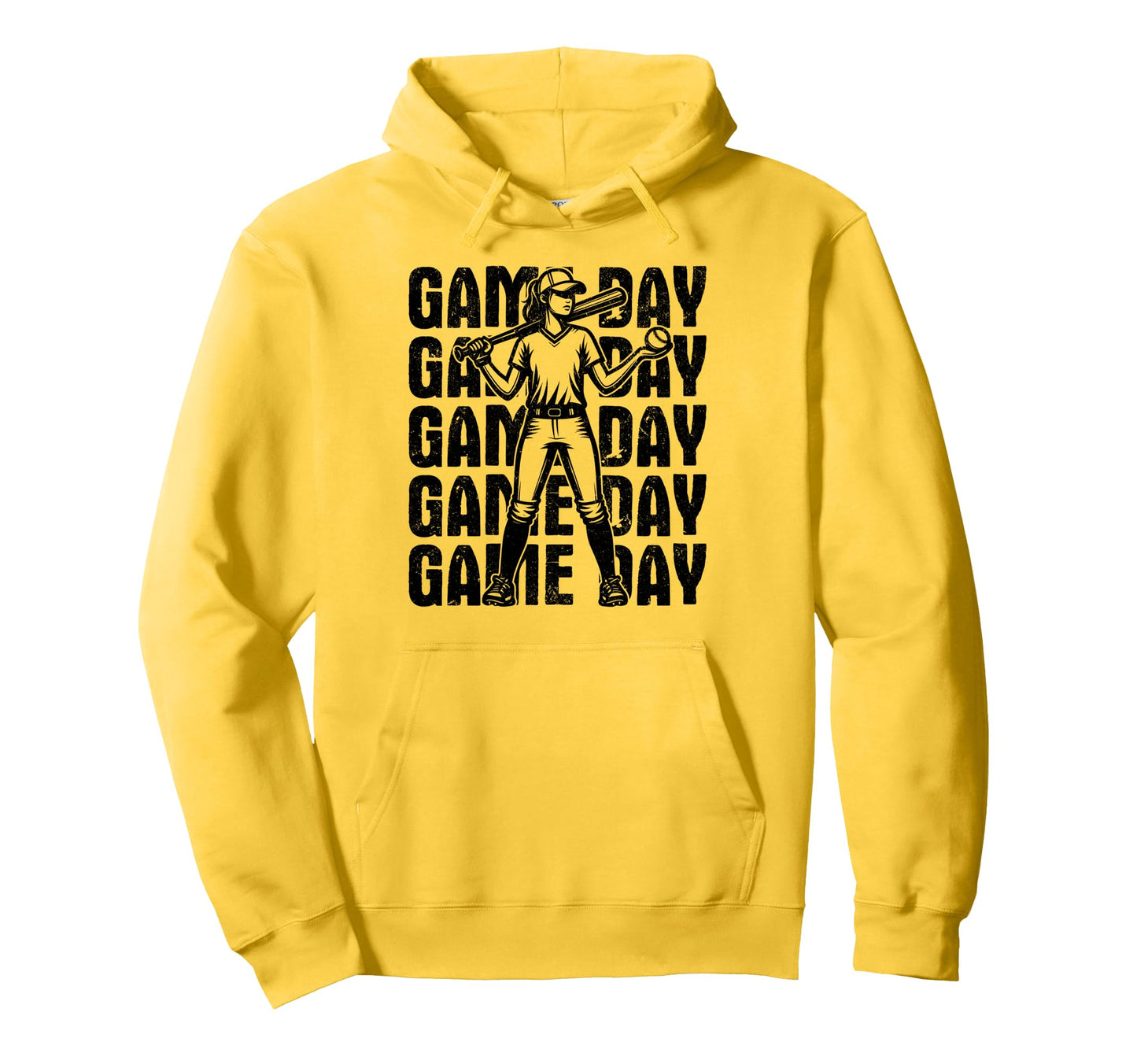 Game Day Softball Softball Mom Softball Hoodie - Novelty Apparel Men Women - T-Shirt, Sweatshirt, Hoodie