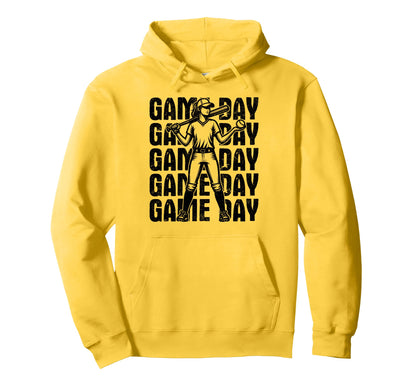 Game Day Softball Softball Mom Softball Hoodie - Novelty Apparel Men Women - T-Shirt, Sweatshirt, Hoodie