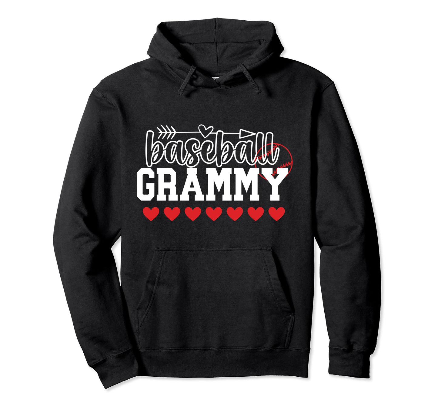 Baseball Grammy Grandma Grammy Hoodie - Custom Art Print Men Women - T-Shirt, Sweatshirt, Hoodie