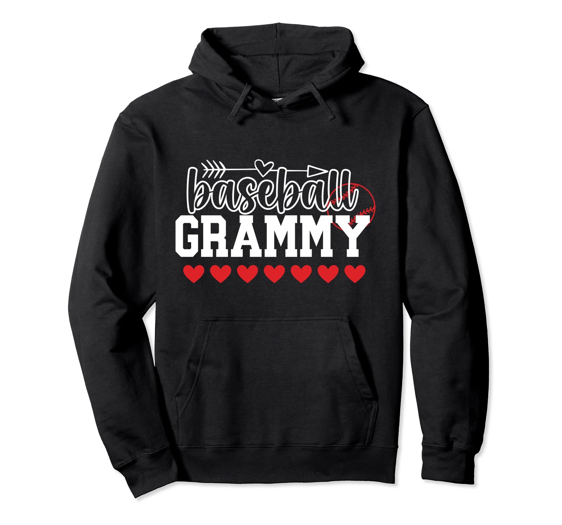 Baseball Grammy Grandma Grammy Hoodie - Custom Art Print Men Women - T-Shirt, Sweatshirt, Hoodie