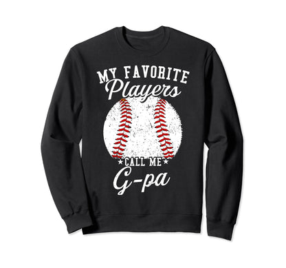 Funny My Favorite Baseball Player Sweatshirt - Minimalist Print for Adults - T-Shirt, Sweatshirt, Hoodie