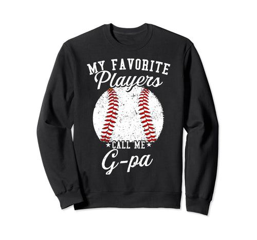 Funny My Favorite Baseball Player Sweatshirt - Minimalist Print for Adults - T-Shirt, Sweatshirt, Hoodie