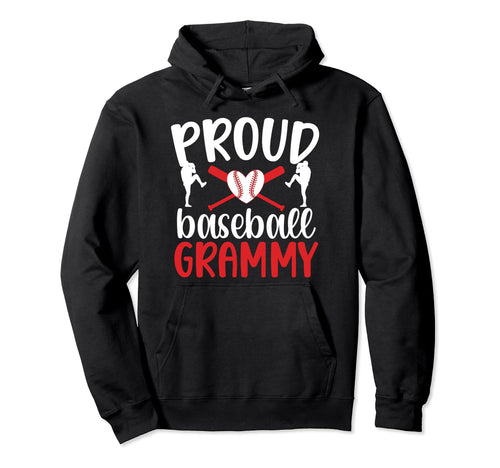 Proud Baseball Grammy Grandma Grammy Hoodie - Streetwear Style Unisex - T-Shirt, Sweatshirt, Hoodie