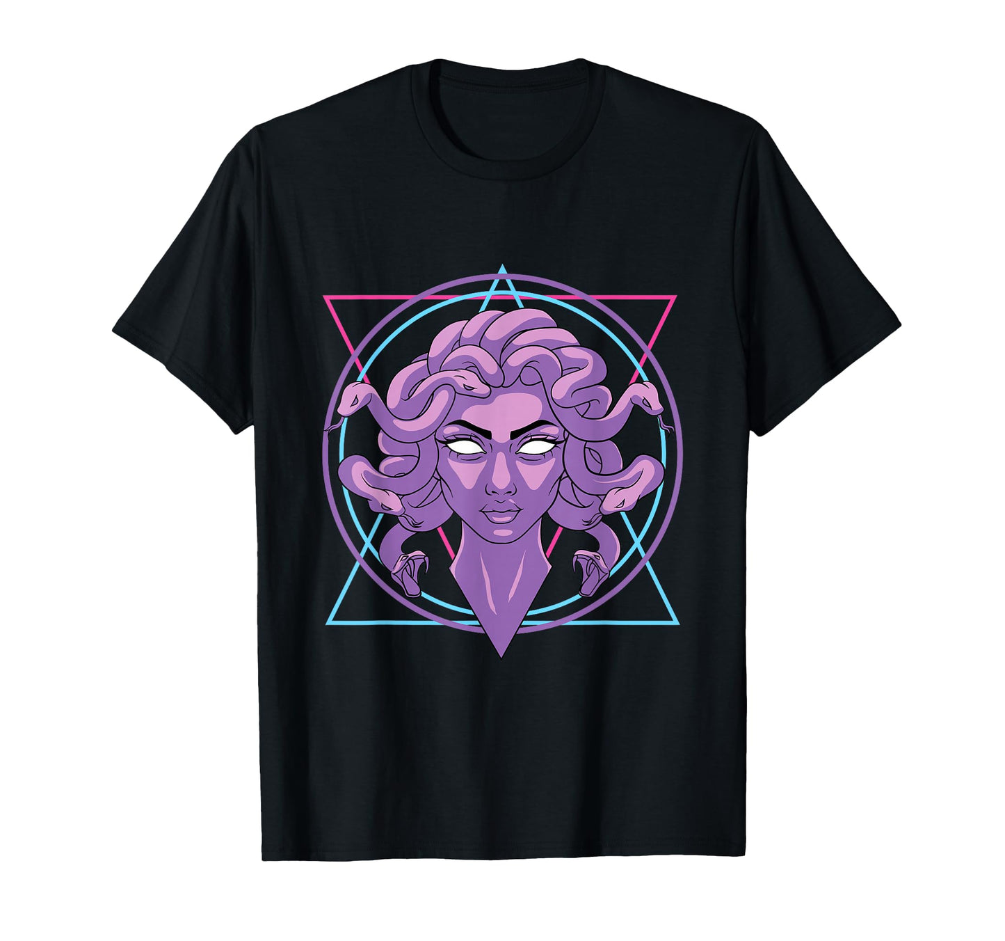 Vaporwave Aesthetic Medusa Head Greek T-Shirt - Minimalist Print Unisex - T-Shirt, Sweatshirt, Hoodie