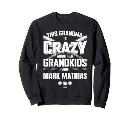Grandma Crazy Mark Mathias Cincinnati Sweatshirt - Custom Art Print Unisex - T-Shirt, Sweatshirt, Hoodie