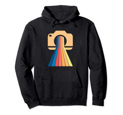 Camera Photography Photographer Lens Hoodie - Unique Graphic for Adults - T-Shirt, Sweatshirt, Hoodie