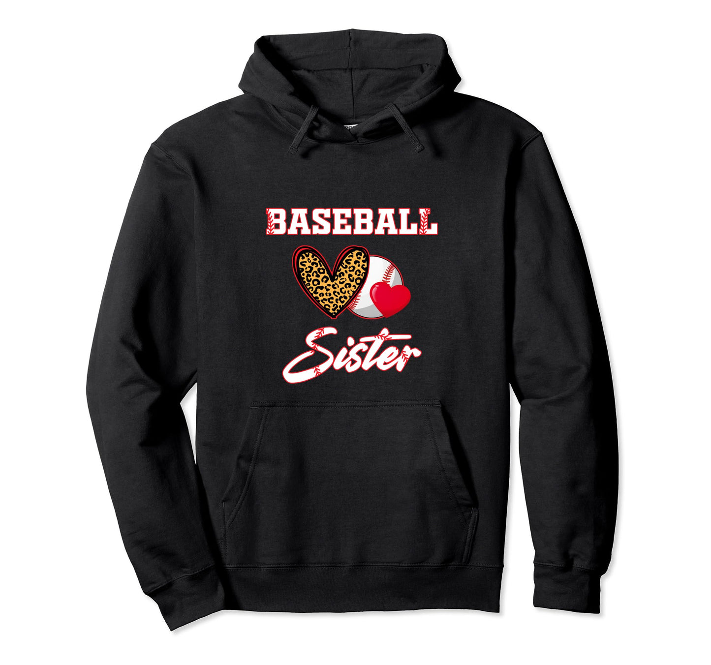 Funny Baseball Sister Baseball Sisters Hoodie - Streetwear Style Unisex - T-Shirt, Sweatshirt, Hoodie