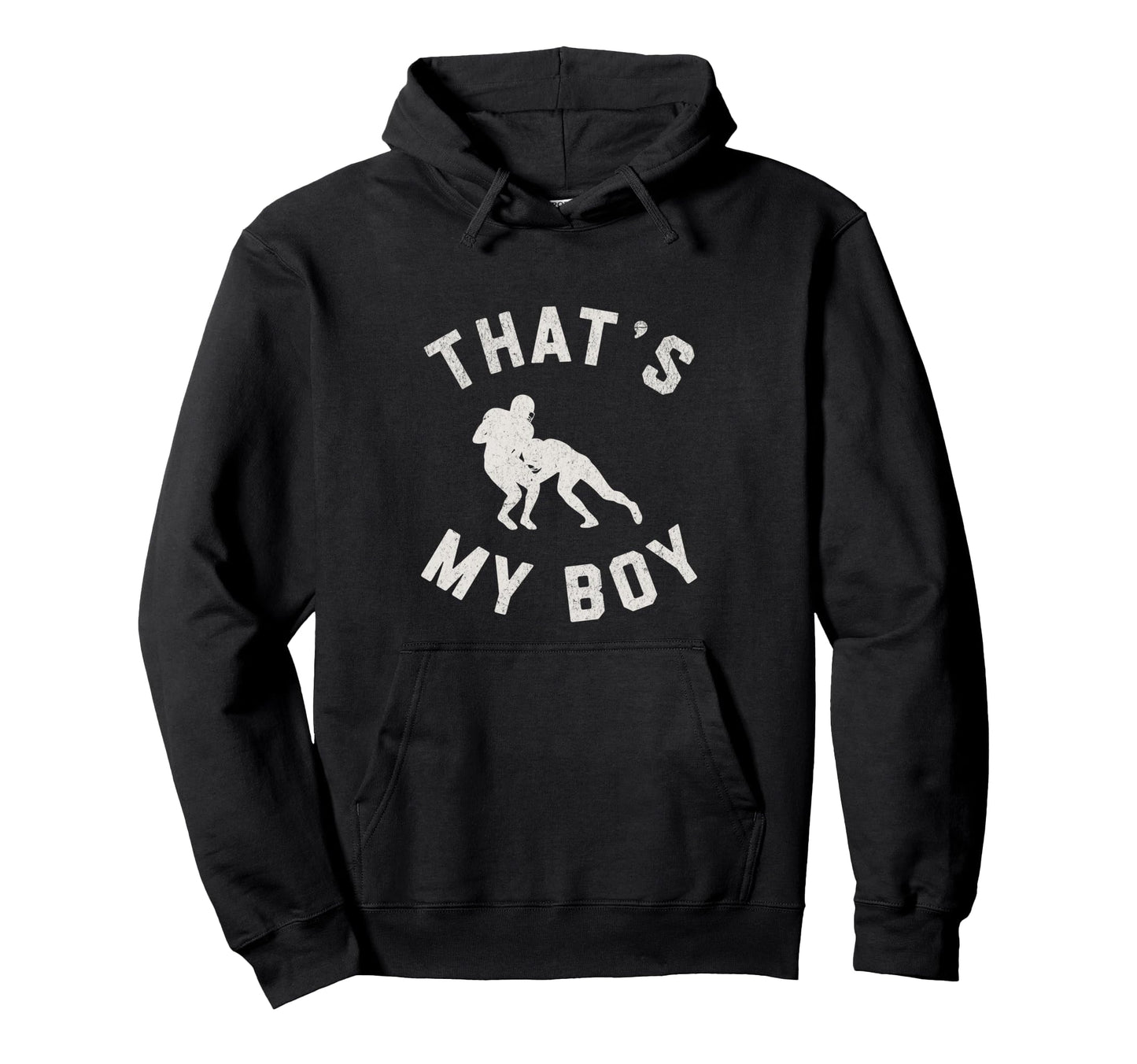 Thats My Football Proud Mom Tackling Hoodie - Trendy Graphic Unisex - T-Shirt, Sweatshirt, Hoodie