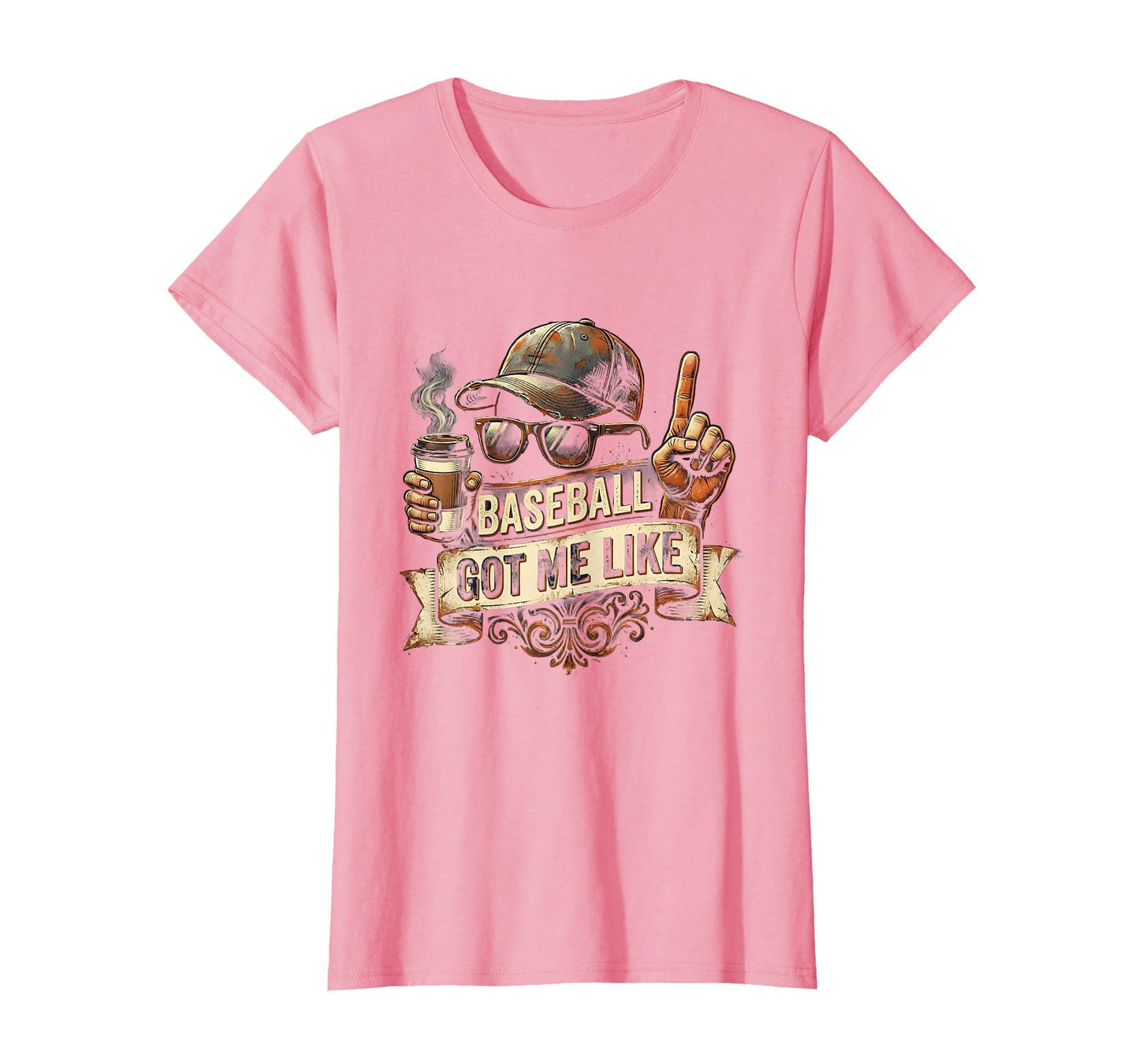 Baseball Got Me Like Funny Baseball Mom T-Shirt - Fun Novelty Design Unisex - T-Shirt, Sweatshirt, Hoodie