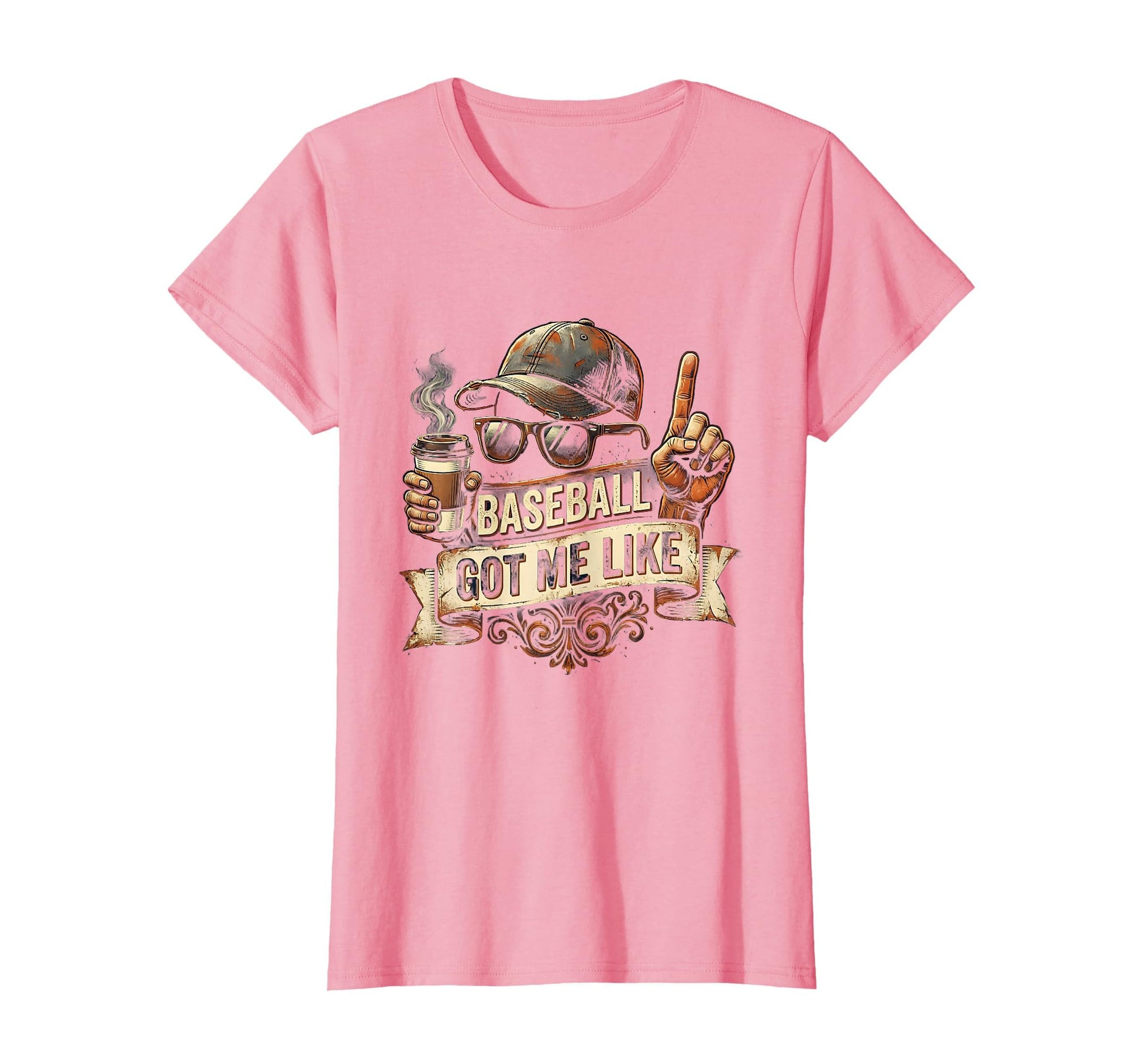 Baseball Got Me Like Funny Baseball Mom T-Shirt - Fun Novelty Design Unisex - T-Shirt, Sweatshirt, Hoodie