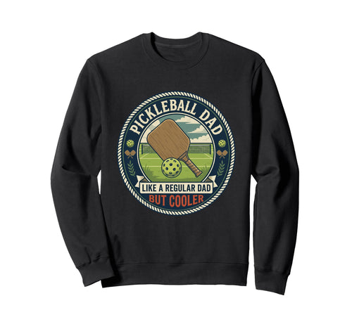 Pickleball Dad Player Paddle Sweatshirt - Aesthetic Graphic for Adults - T-Shirt, Sweatshirt, Hoodie