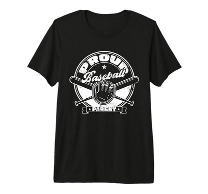 Proud Baseball Parent Supportive Sports T-Shirt - Graphic Print for Adults - T-Shirt, Sweatshirt, Hoodie
