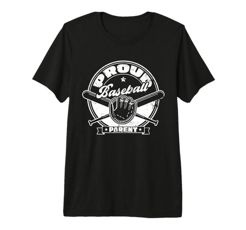Proud Baseball Parent Supportive Sports T-Shirt - Graphic Print for Adults - T-Shirt, Sweatshirt, Hoodie