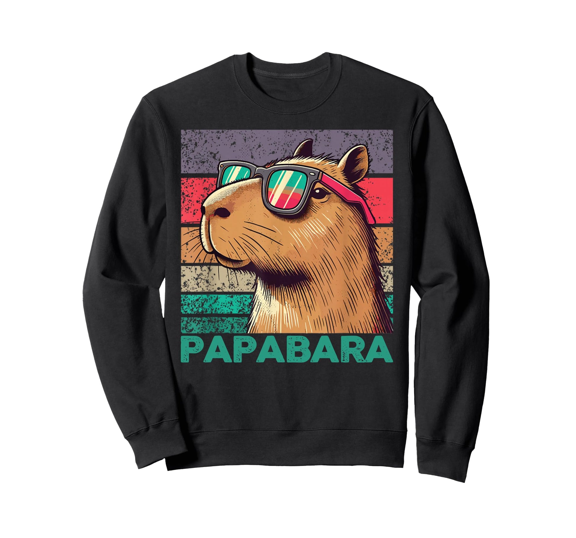 Papabara Fathers Day Best Dad Sweatshirt - Novelty Apparel for Adults - T-Shirt, Sweatshirt, Hoodie