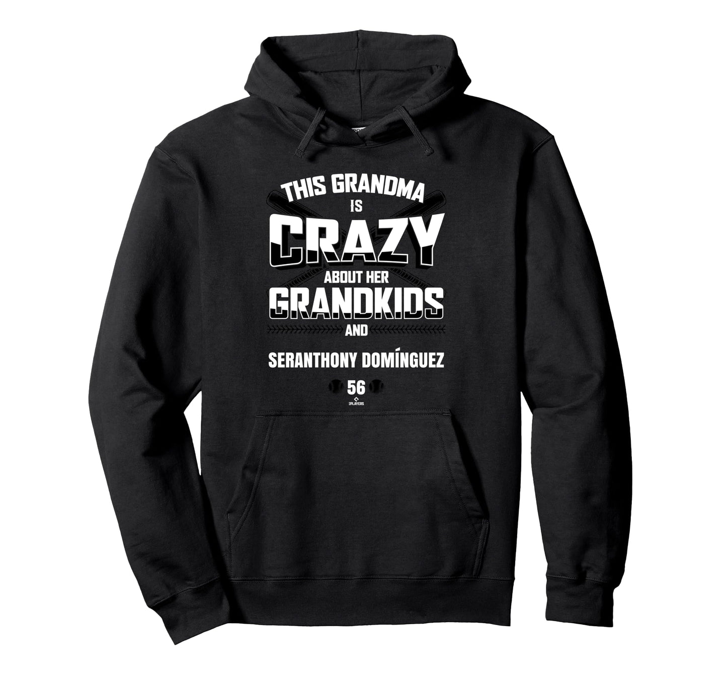 Grandma Crazy Seranthony Dom Nguez Hoodie - Novelty Apparel Unisex - T-Shirt, Sweatshirt, Hoodie