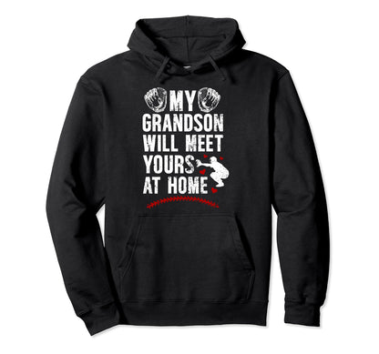 Home Baseball Catcher Grandma Hoodie - Streetwear Style for Adults - T-Shirt, Sweatshirt, Hoodie