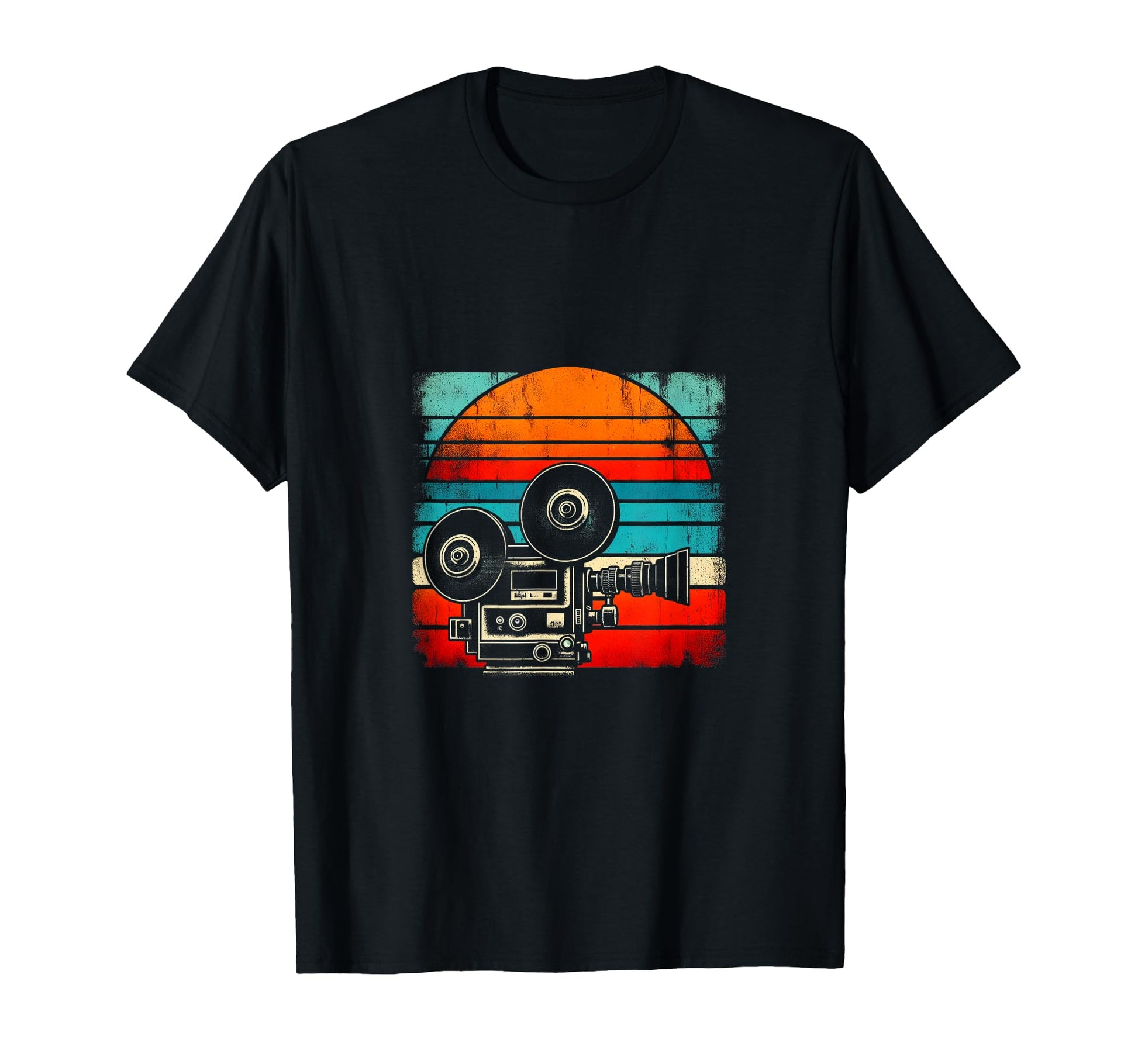 Movie Camera T-Shirt - Fun Novelty Design Men Women - T-Shirt, Sweatshirt, Hoodie