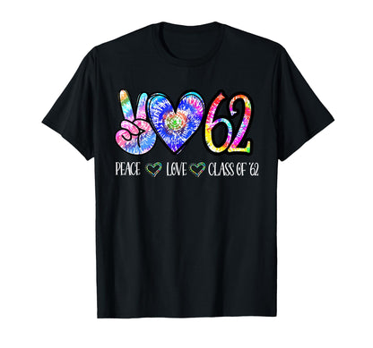 Class 69 Tie Dye Senior Graduation Proud T-Shirt - Custom Art Print Unisex - T-Shirt, Sweatshirt, Hoodie