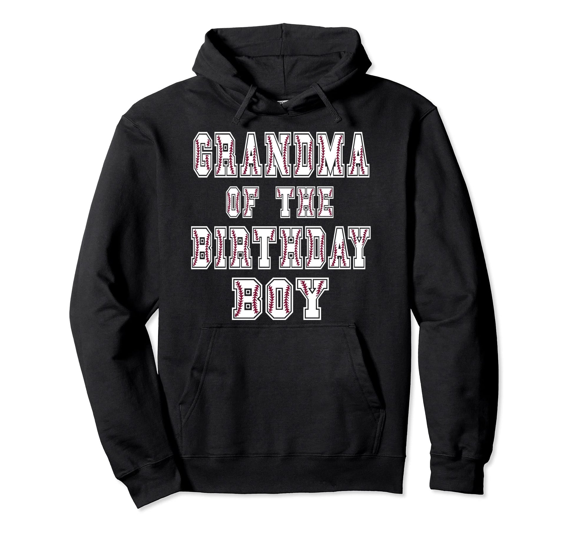 Grandma Birthday Baller Baseball Themed Hoodie - Graphic Print for Adults - T-Shirt, Sweatshirt, Hoodie