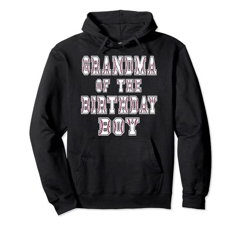 Grandma Birthday Baller Baseball Themed Hoodie - Graphic Print for Adults - T-Shirt, Sweatshirt, Hoodie