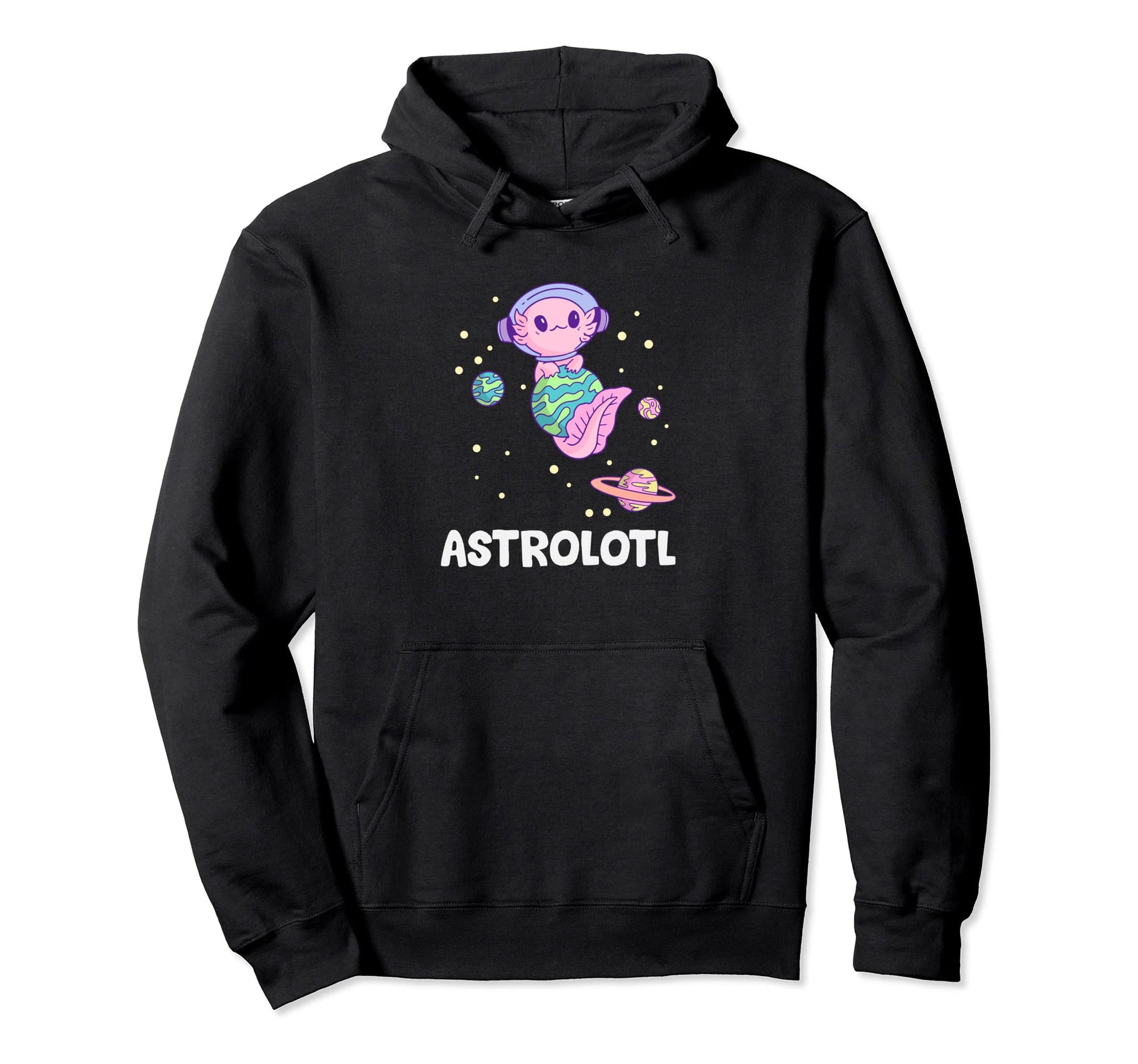 Astrolotl Funny Kawaii Pastel Goth Hoodie - Streetwear Style Men Women - T-Shirt, Sweatshirt, Hoodie