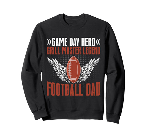 Game Day Hero Grill Master Sweatshirt - Aesthetic Graphic for Adults - T-Shirt, Sweatshirt, Hoodie