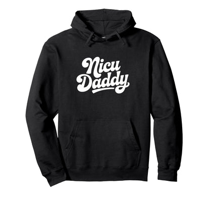 Nicu Daddy Type Nicu Dad Boho Tiny Warrior Hoodie - Custom Art Print Unisex - T-Shirt, Sweatshirt, Hoodie