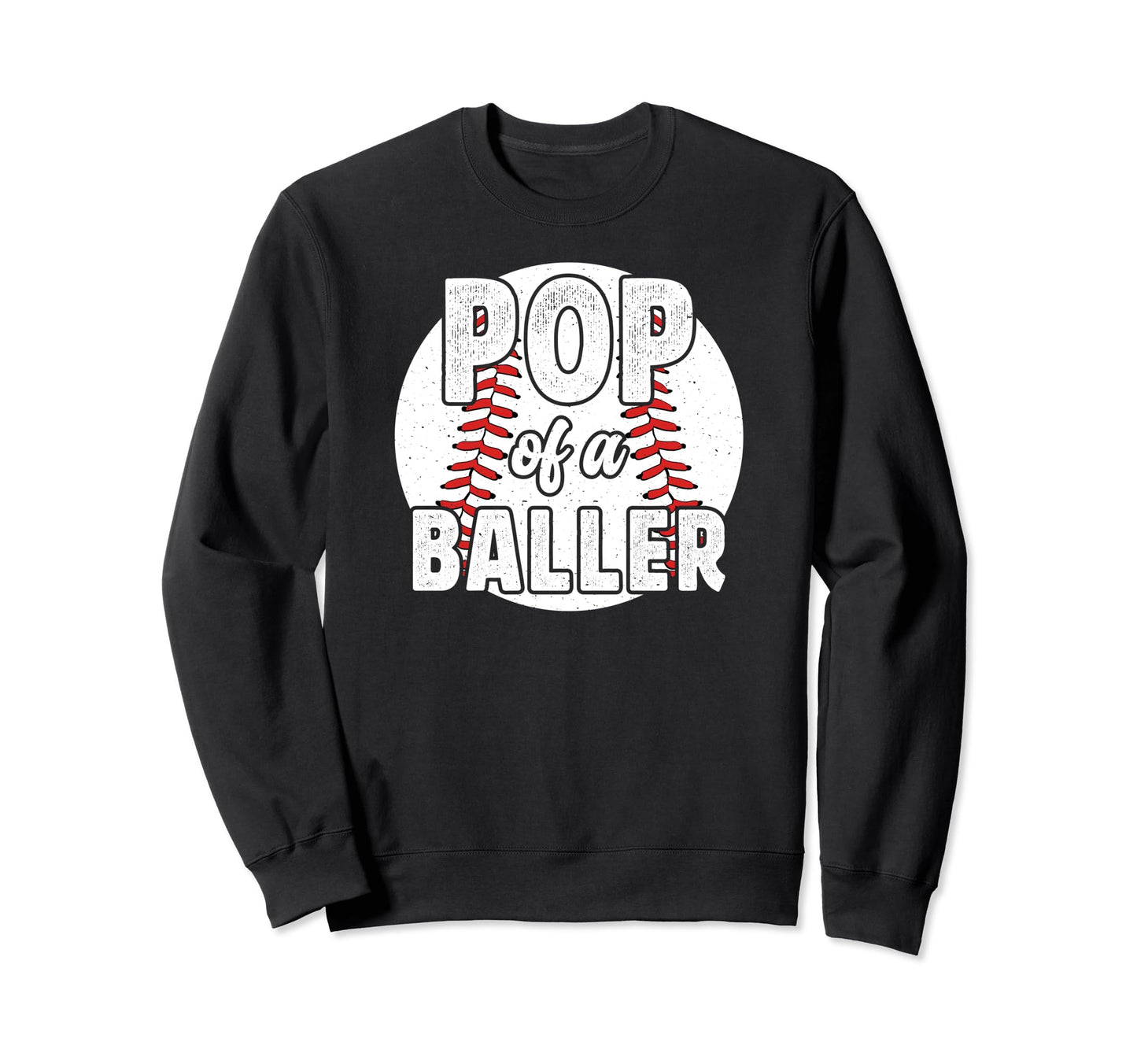Pop Baller Baseball Pop Baseball Sweatshirt - Graphic Print for Adults - T-Shirt, Sweatshirt, Hoodie