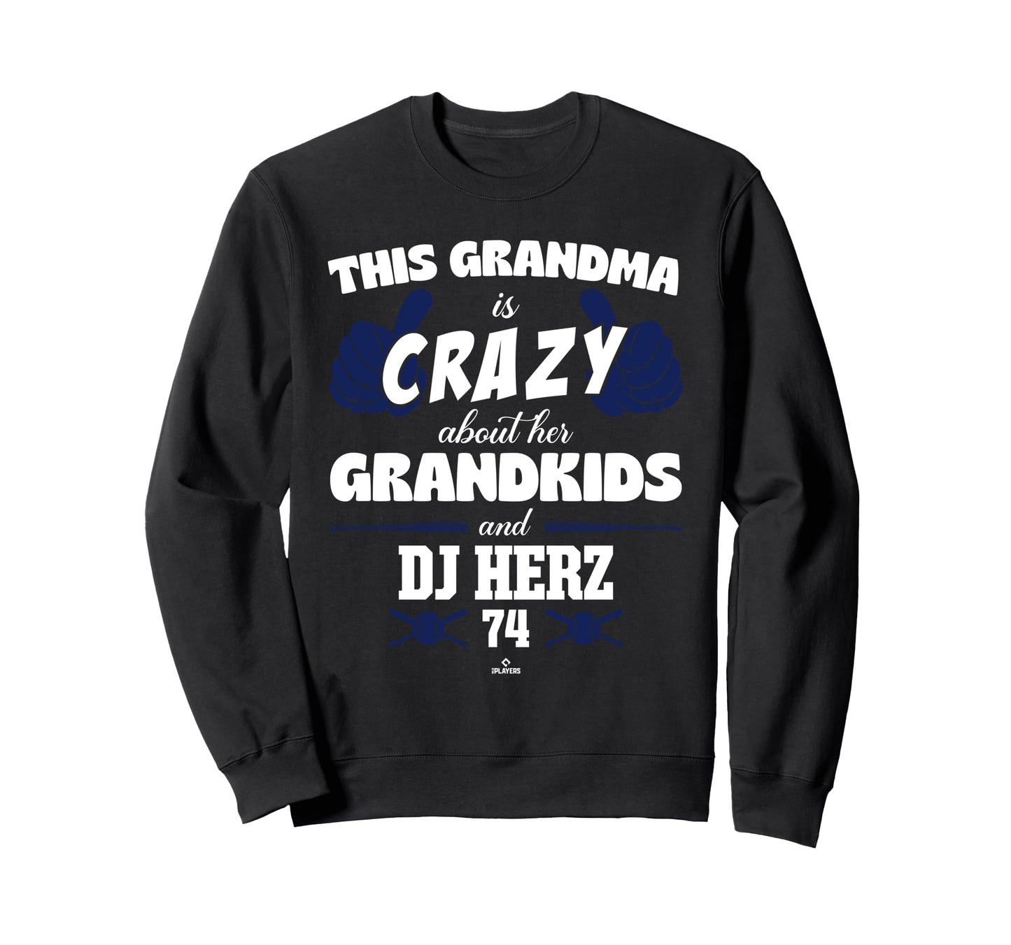 Grandma Crazy Dj Herz Washington Sweatshirt - Graphic Print Unisex - T-Shirt, Sweatshirt, Hoodie