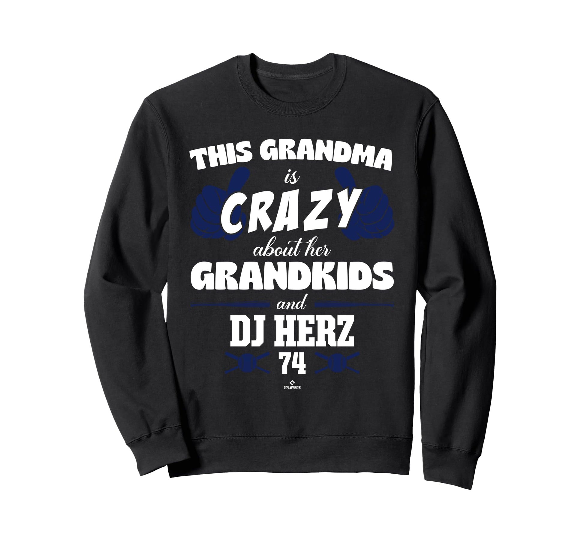 Grandma Crazy Dj Herz Washington Sweatshirt - Graphic Print Unisex - T-Shirt, Sweatshirt, Hoodie