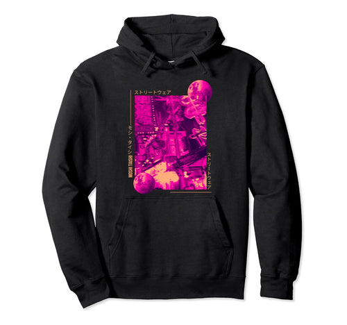90S Lofi Tokyo Japanese Streetwear Hoodie - Fun Novelty Design Unisex - T-Shirt, Sweatshirt, Hoodie