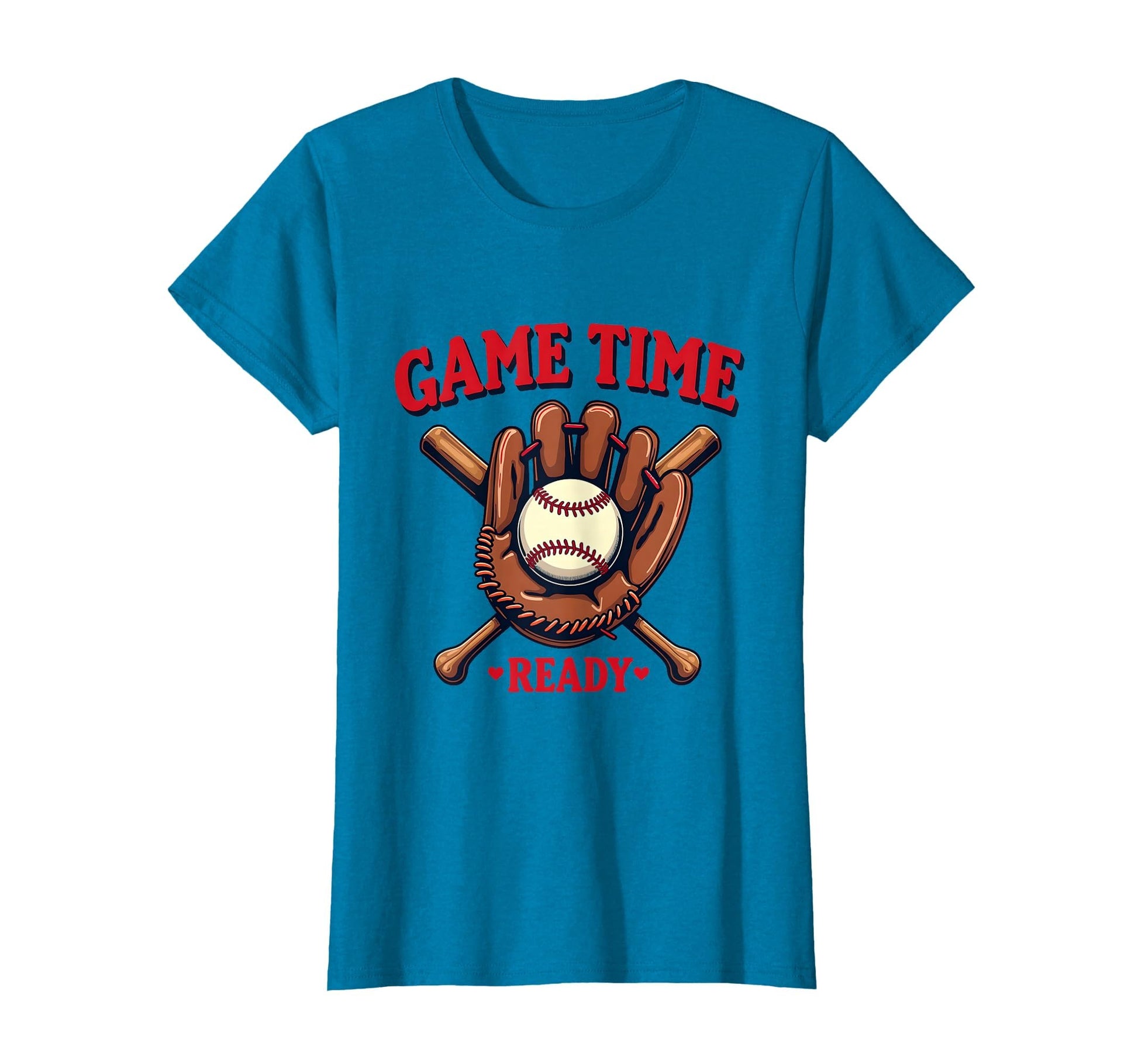Game Time Ready Baseball Mom T-Shirt - Fun Novelty Design Unisex - T-Shirt, Sweatshirt, Hoodie