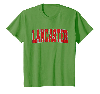Lancaster Ca California Varsity Usa T-Shirt - Graphic Print for Adults - T-Shirt, Sweatshirt, Hoodie