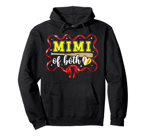 Mimi Both Coquette Baseball Hoodie - Fun Novelty Design for Adults - T-Shirt, Sweatshirt, Hoodie