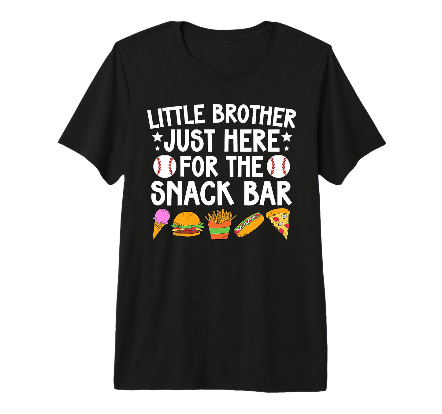 Little Brother Baseball Brother Baseball T-Shirt - Graphic Print Men Women - T-Shirt, Sweatshirt, Hoodie